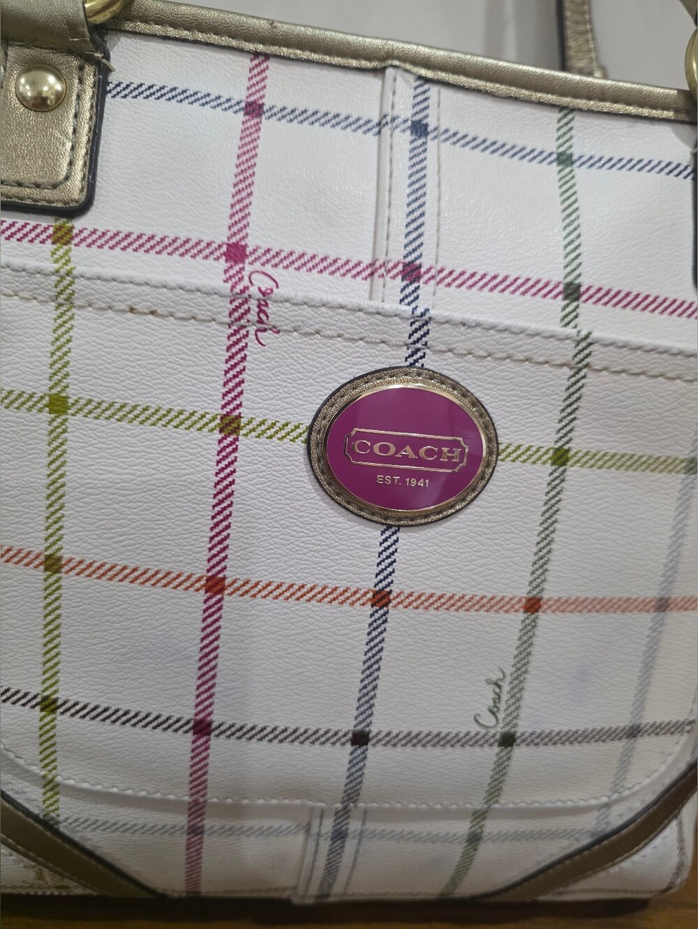 Coach Signature Coated Canvas Signature Tote bag - Picture 13 of 15